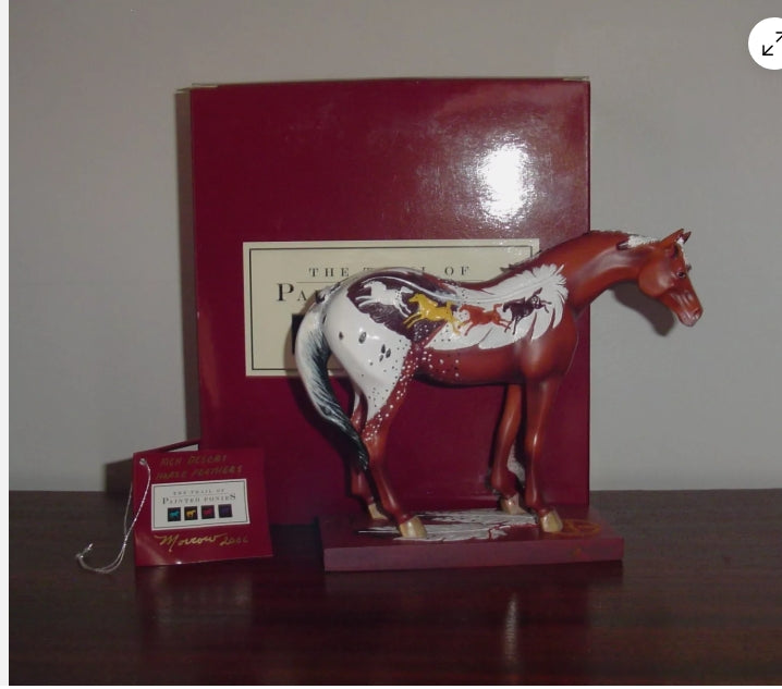 Painted Pony Desert Horse Feathers # 11254