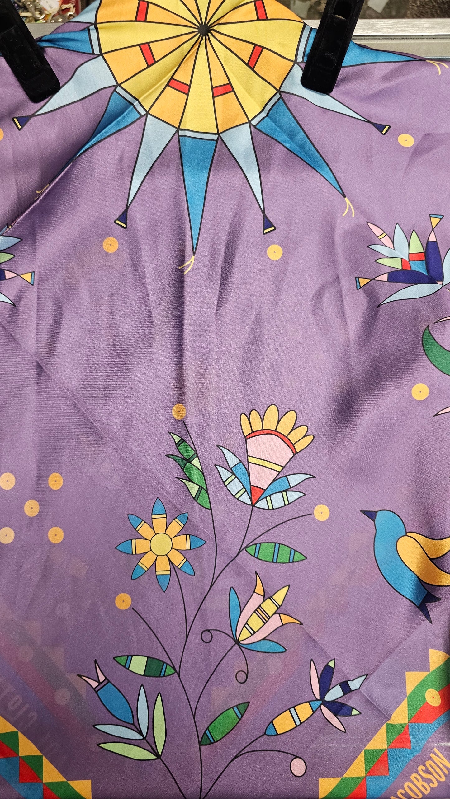Cole Redhorse Jacobson Designed Satin Scarfs