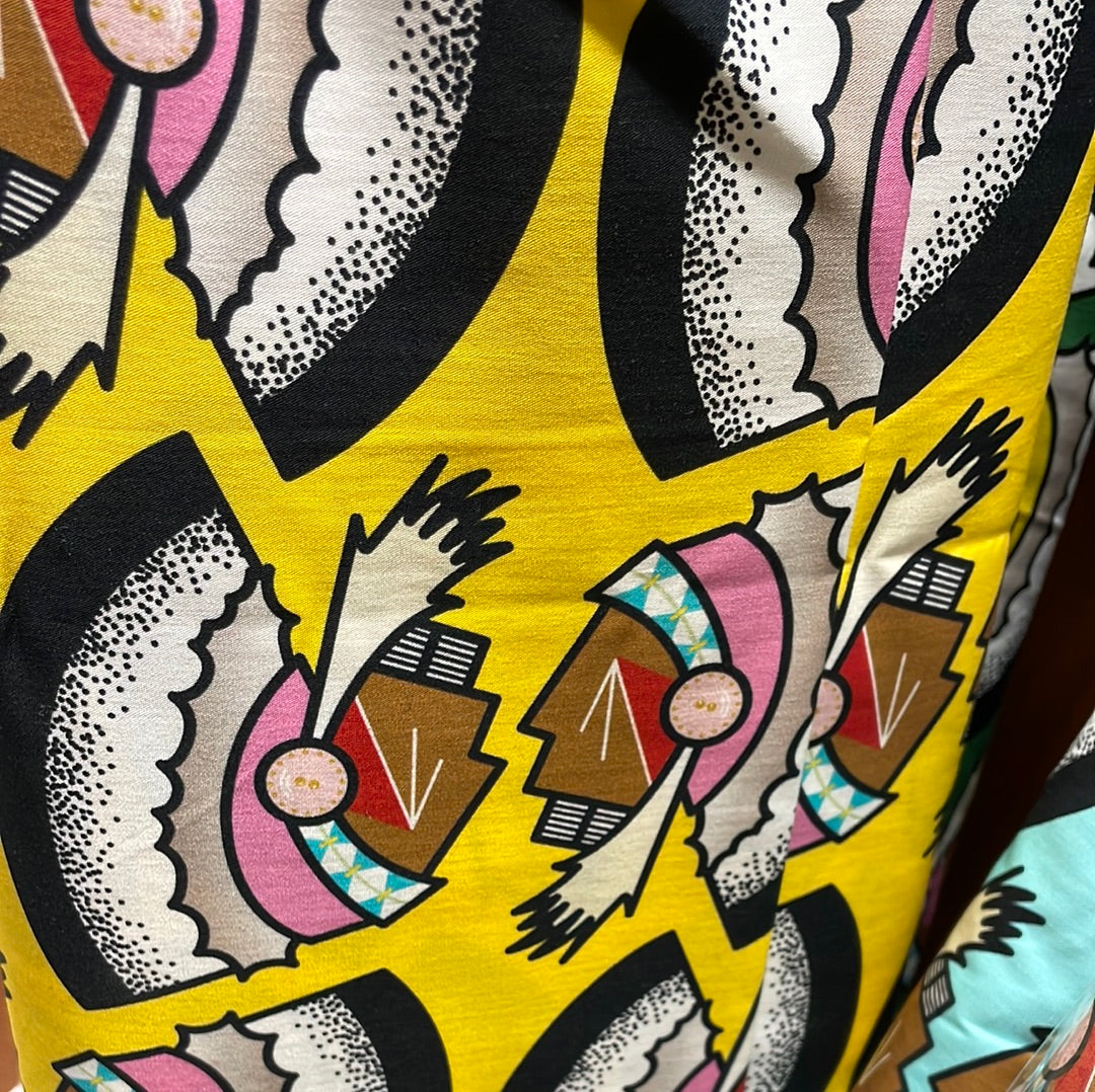 Kiowa Dougherty, Kiowa Tribe Designed Cotton Fabric