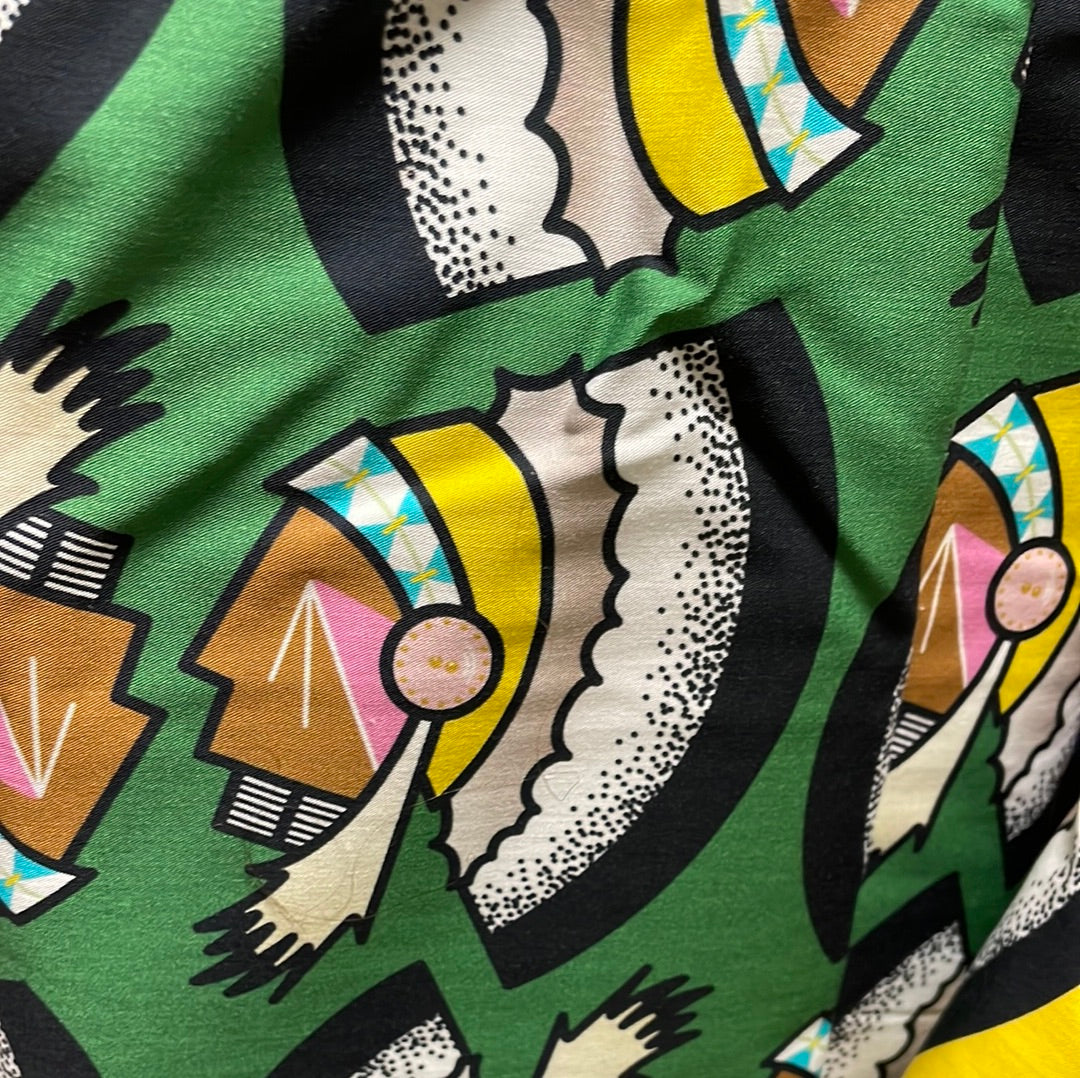 Kiowa Dougherty, Kiowa Tribe Designed Cotton Fabric