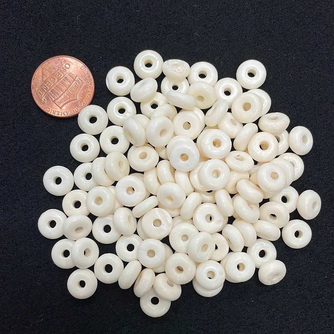 Bone Disc Beads