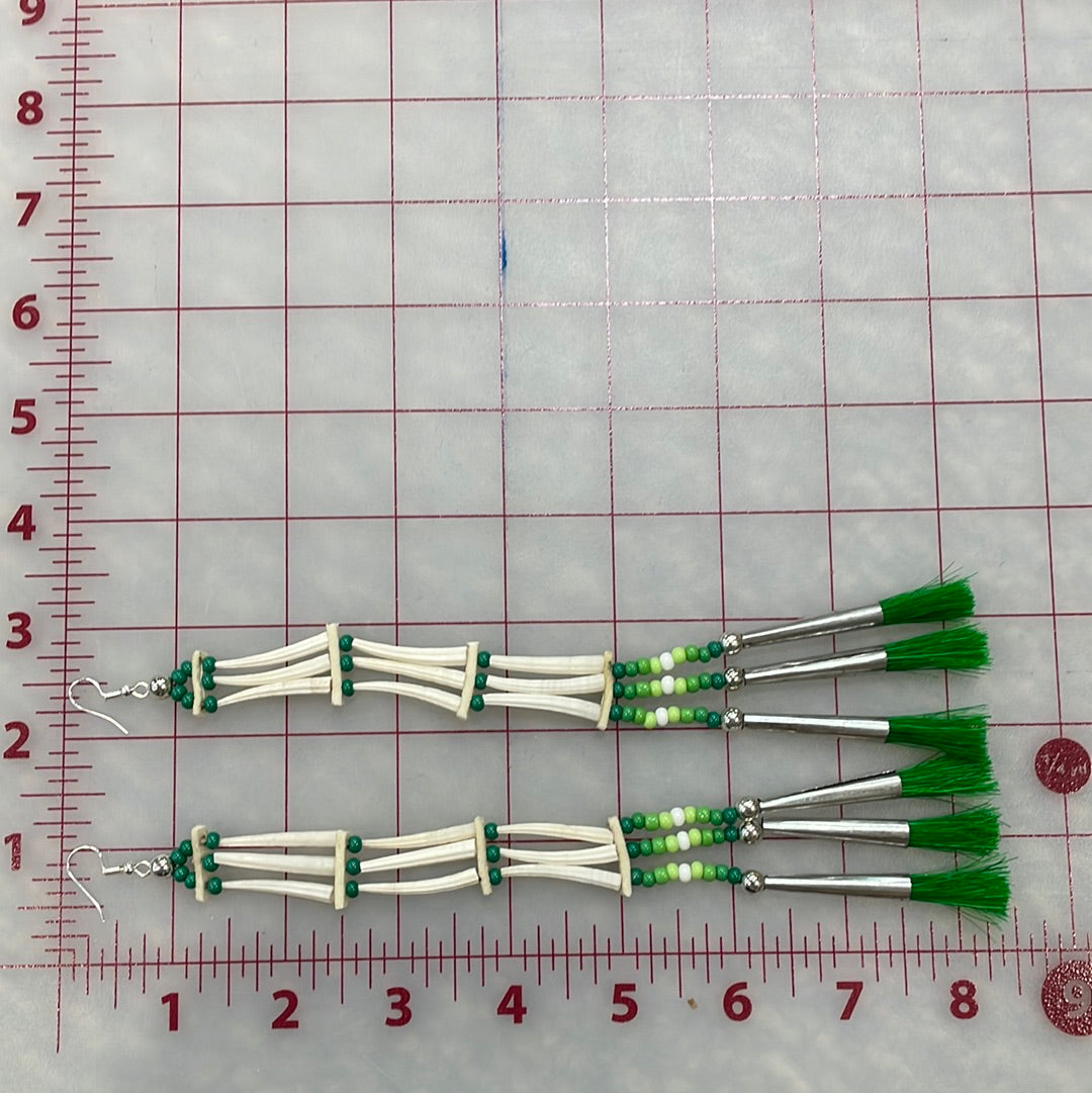 Green Dentalium Shell Women’s 4 pc Set