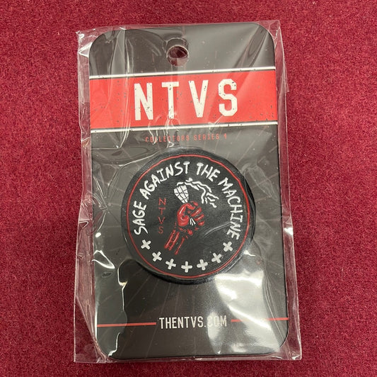 NTVs Sage Against The Machine Pin