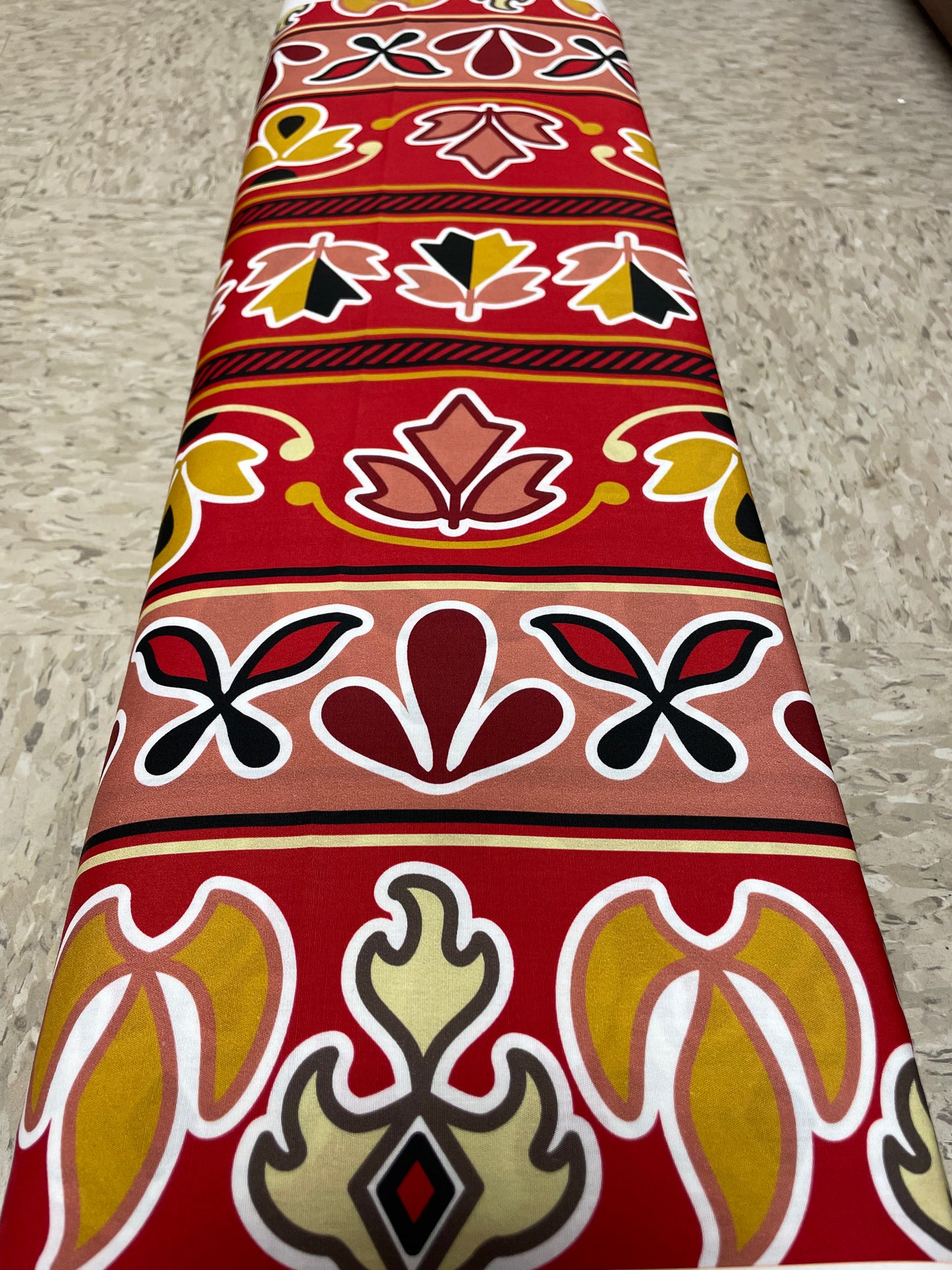 Lenape Floral "Shakhùkwiàn" Cotton Fabric