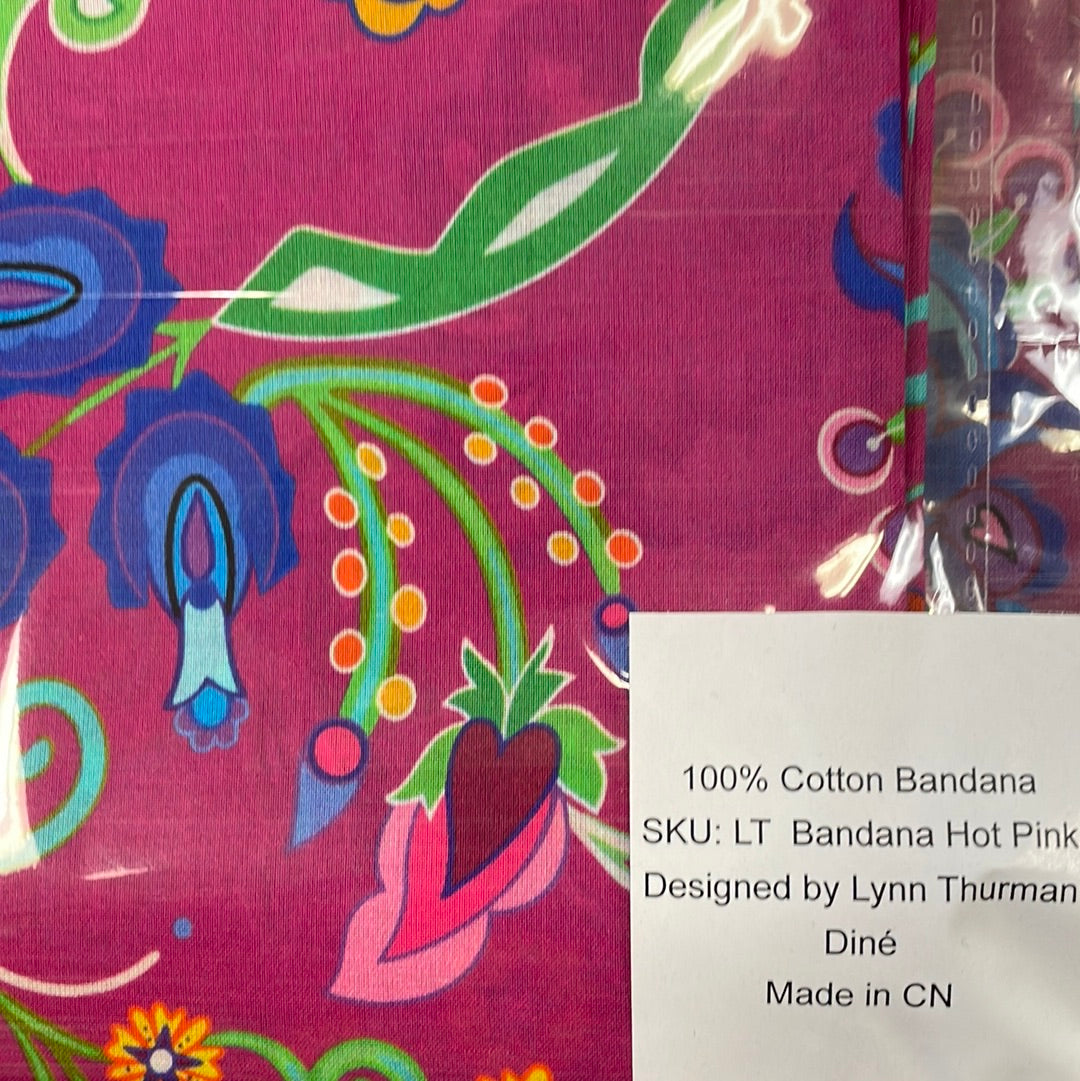 Sophia Lynn Thurman Designed Satin Scarf Floral