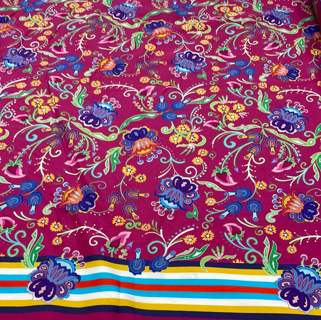 Sophia Lynn Thurman, Diné Designed Cotton Fabric