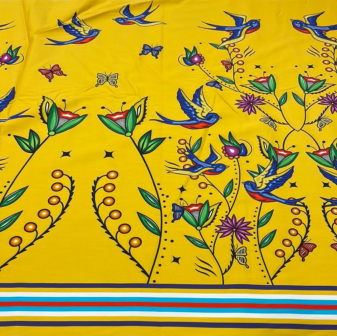 Nicole Bandit Gray Designed Cotton Fabric