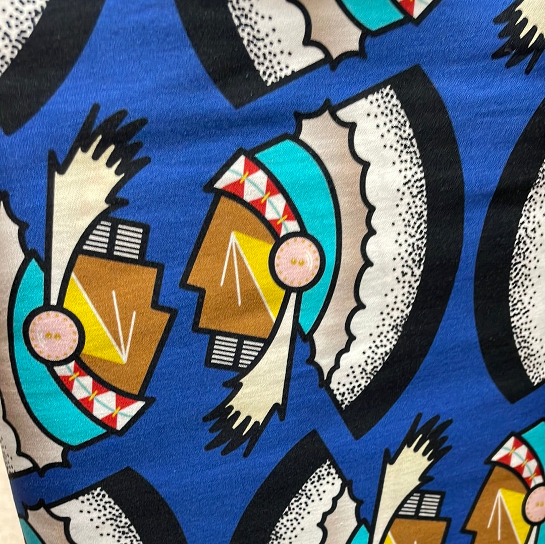 Kiowa Dougherty, Kiowa Tribe Designed Cotton Fabric
