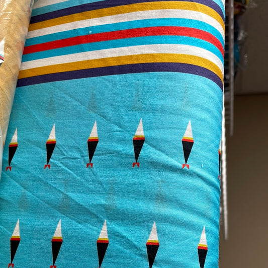 TK Tokeya Waci U Designed Cotton Fabric