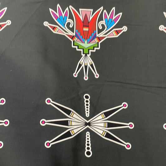 Kayla Looking Horse Designed Cotton Fabric