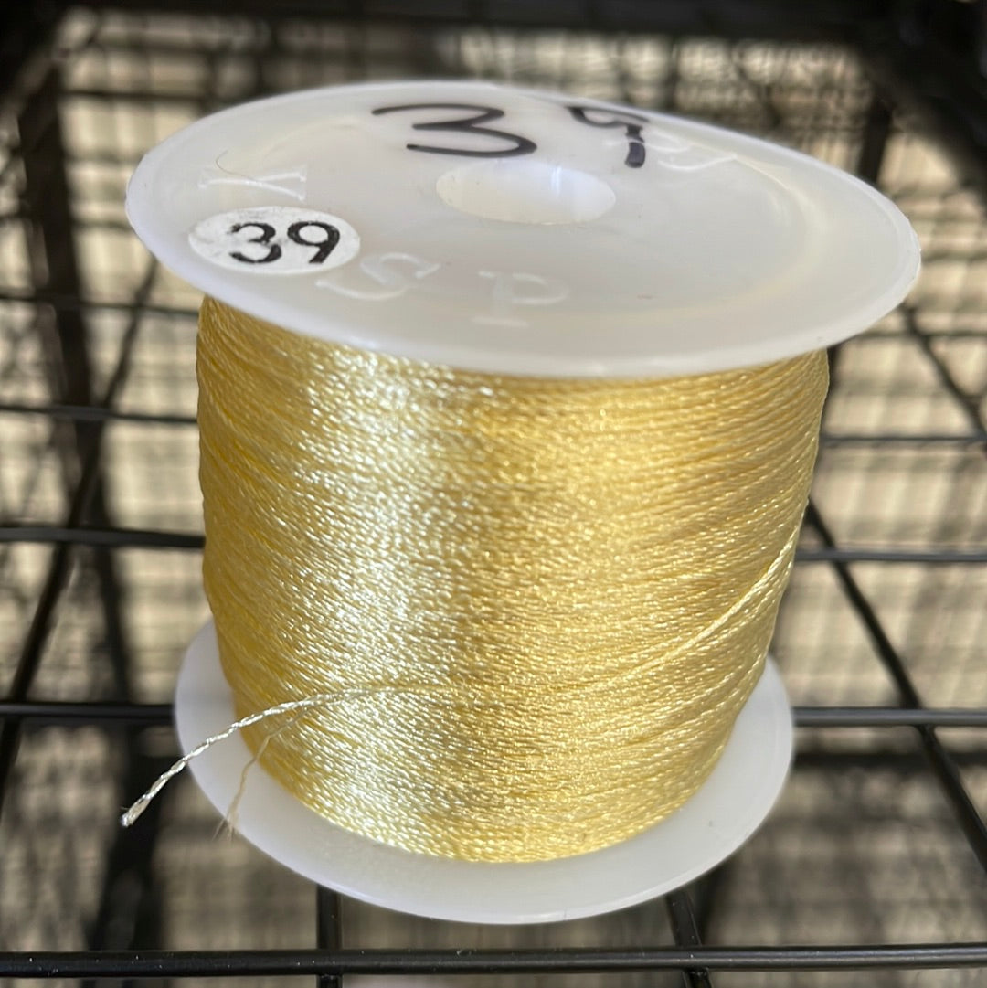 Stacking Thread for Fan Making