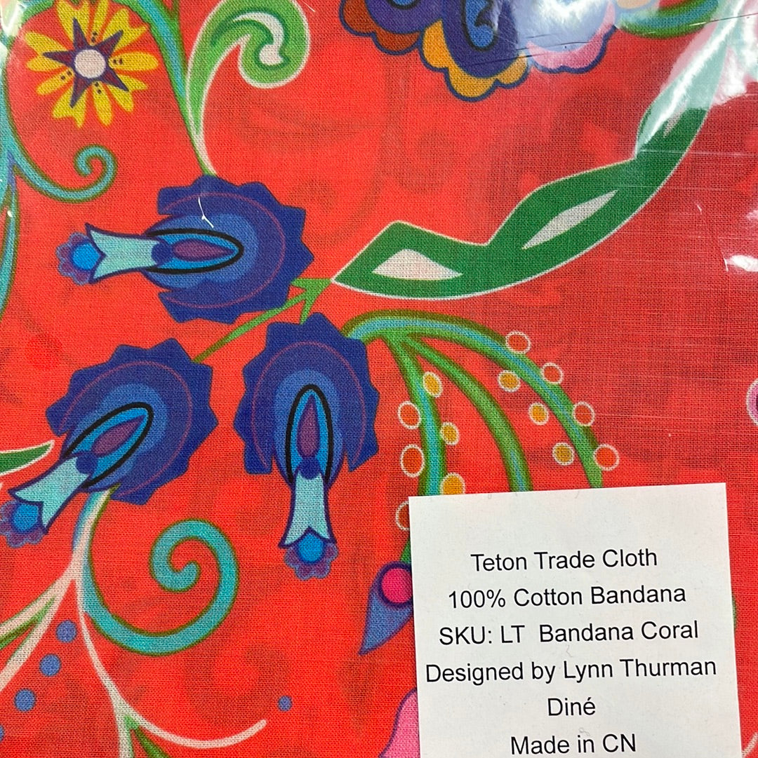 Sophia Lynn Thurman Designed Satin Scarf Floral