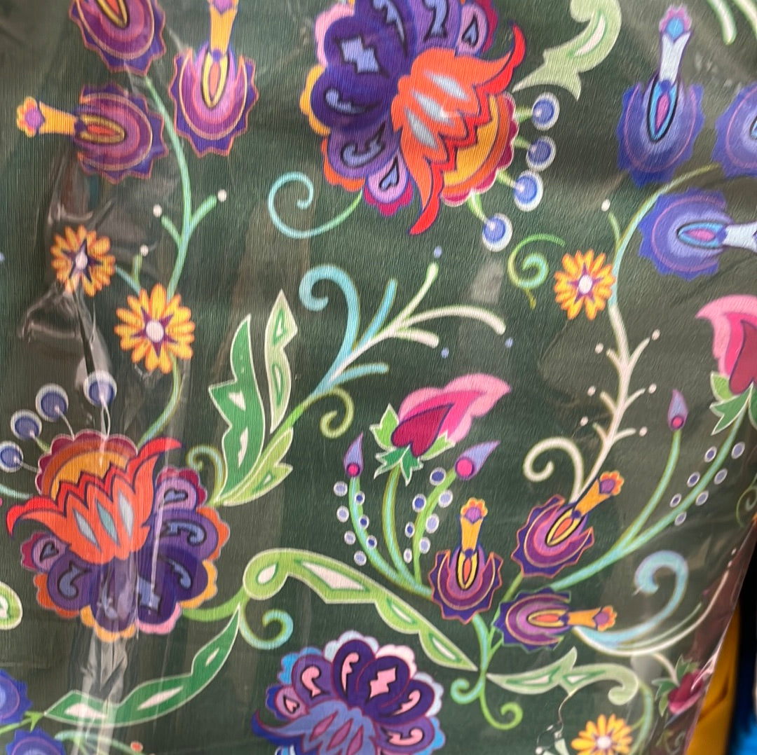 Sophia Lynn Thurman, Diné Designed Cotton Fabric