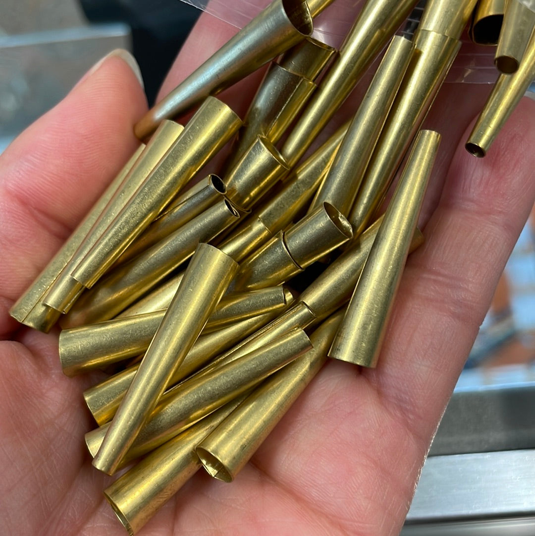 Genuine Brass Cones 1.25"