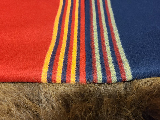 10 Band Broadcloth Navy Plume