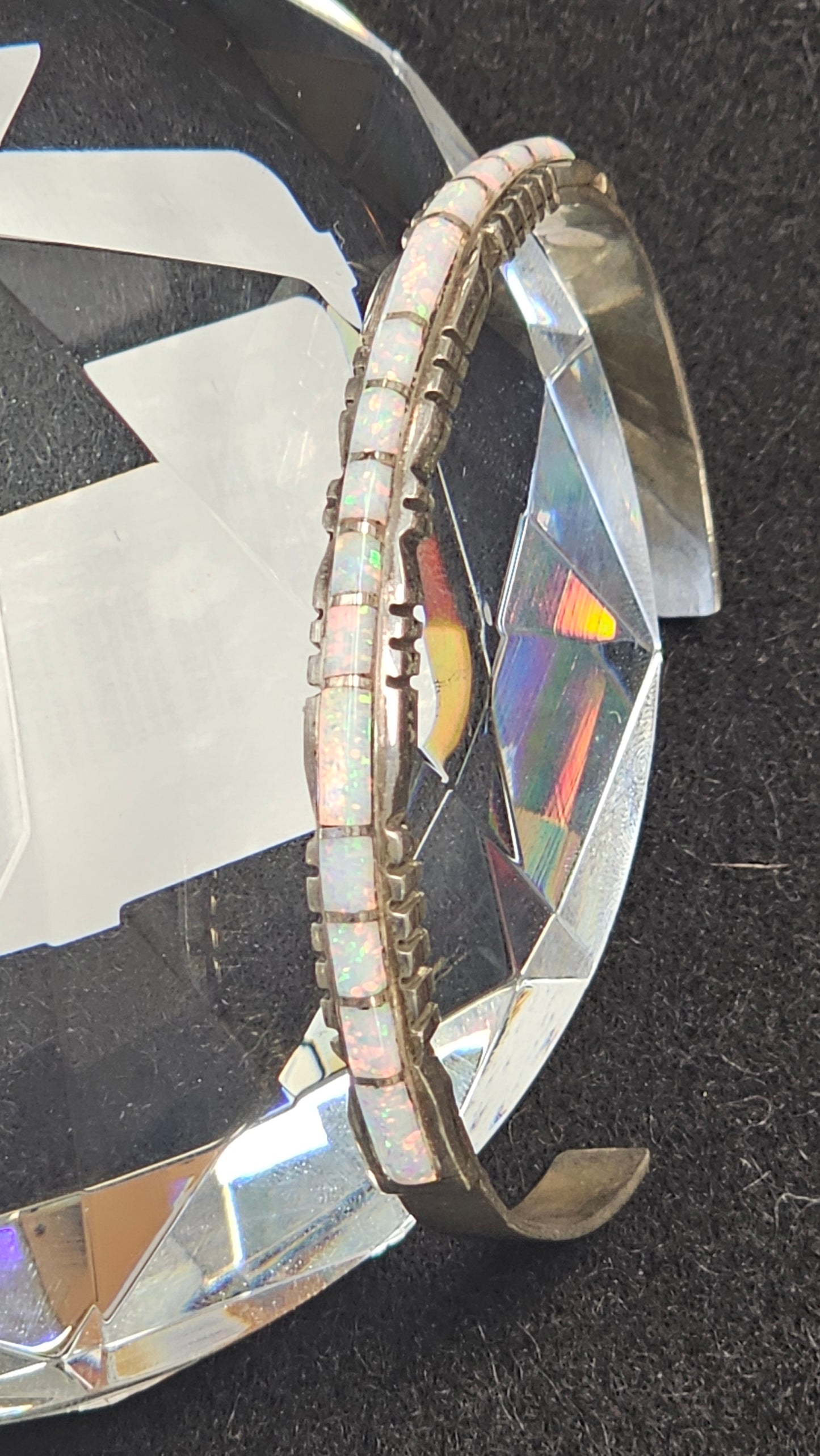 Sterling Silver Bracelet W Opal