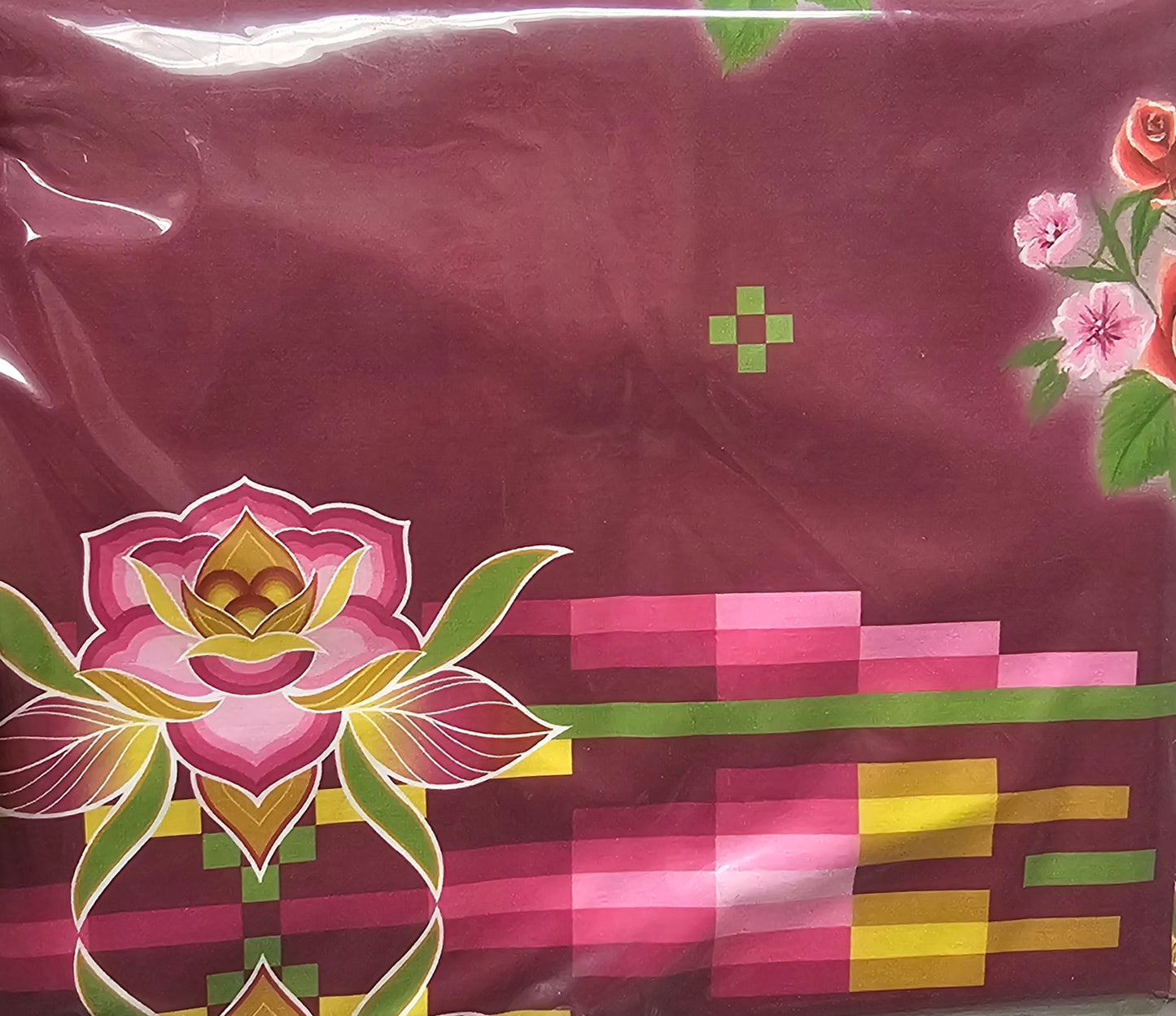 Kira Murillo Designed Cotton Fabric Chokecherry 1 yrd & 3/4 yrd