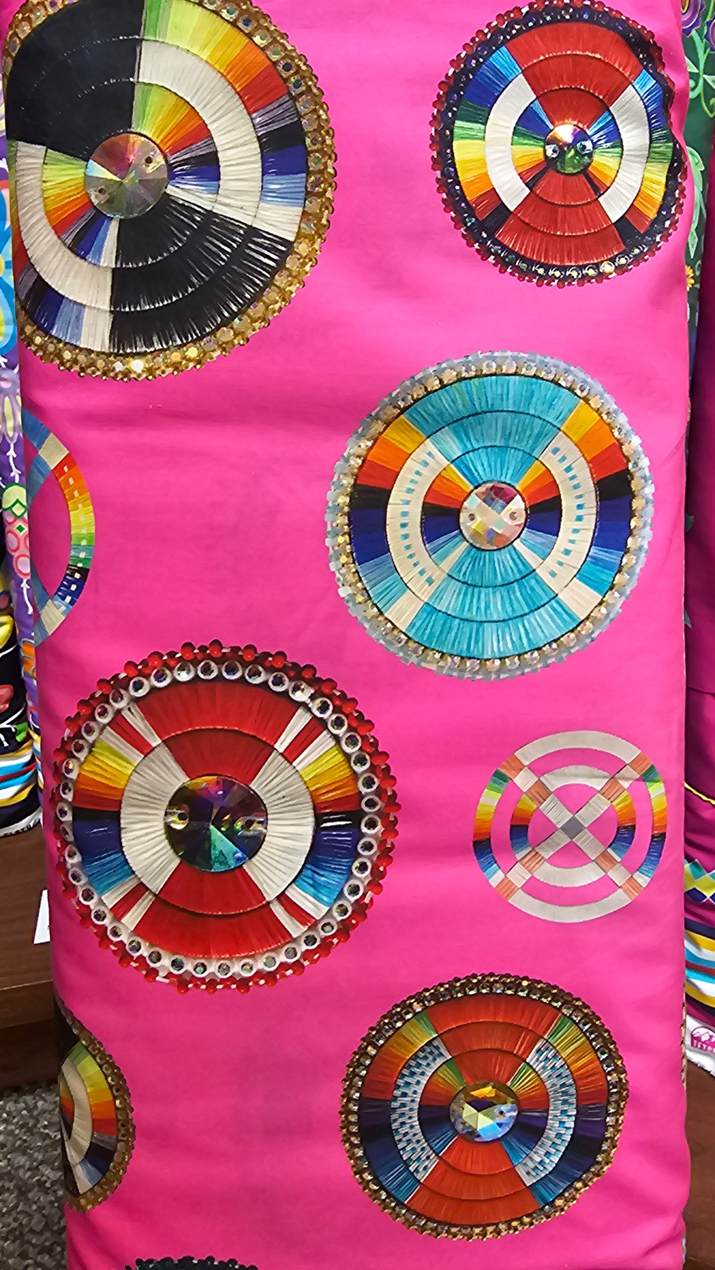 Punky Daniels Designed Quil Work Cotton Fabric