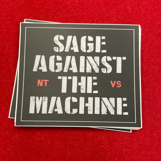 NTVs Sage Against The Michine Sticker