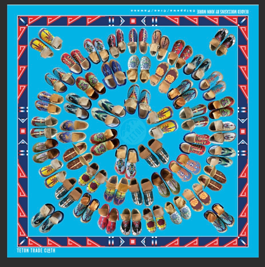 John Murie Designed Satin Scarf