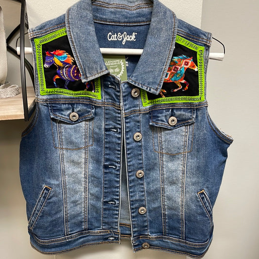 Designed Jean Vest Youth 14/16