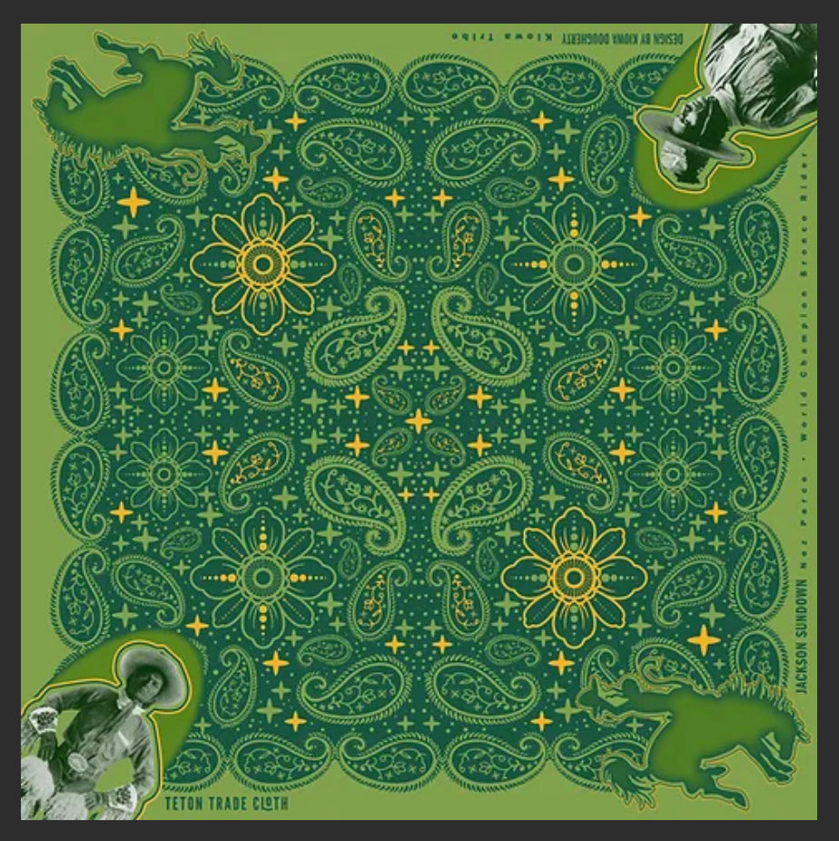 Jackson Sundown Designed Satin Scarf