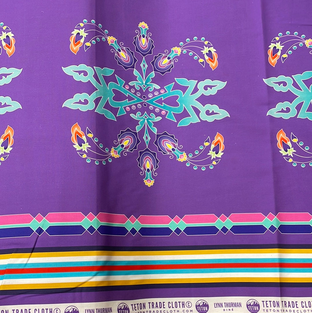Sophia Lynn Thurman, Diné Designed Cotton Fabric