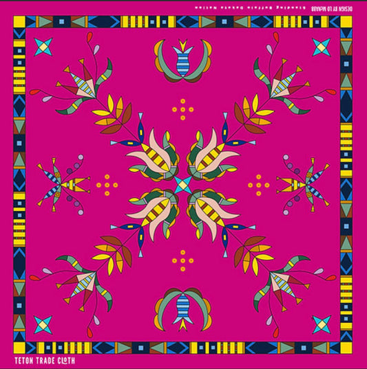 Lo McNabb Designed Satin Scarf