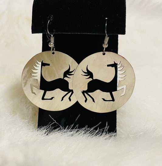Prancing Horse Earrings