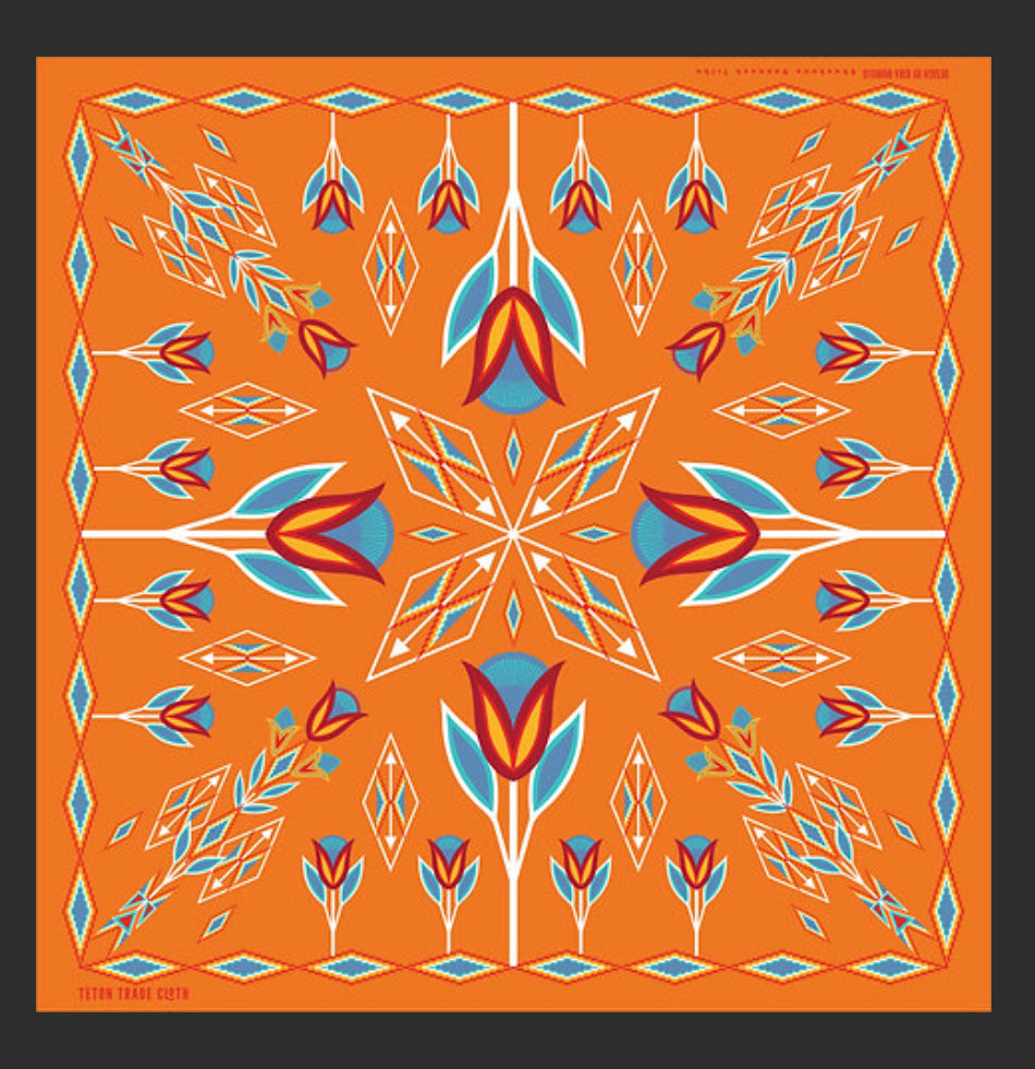 Kira Murillo Designed Satin Scarf/Cotton Bandana