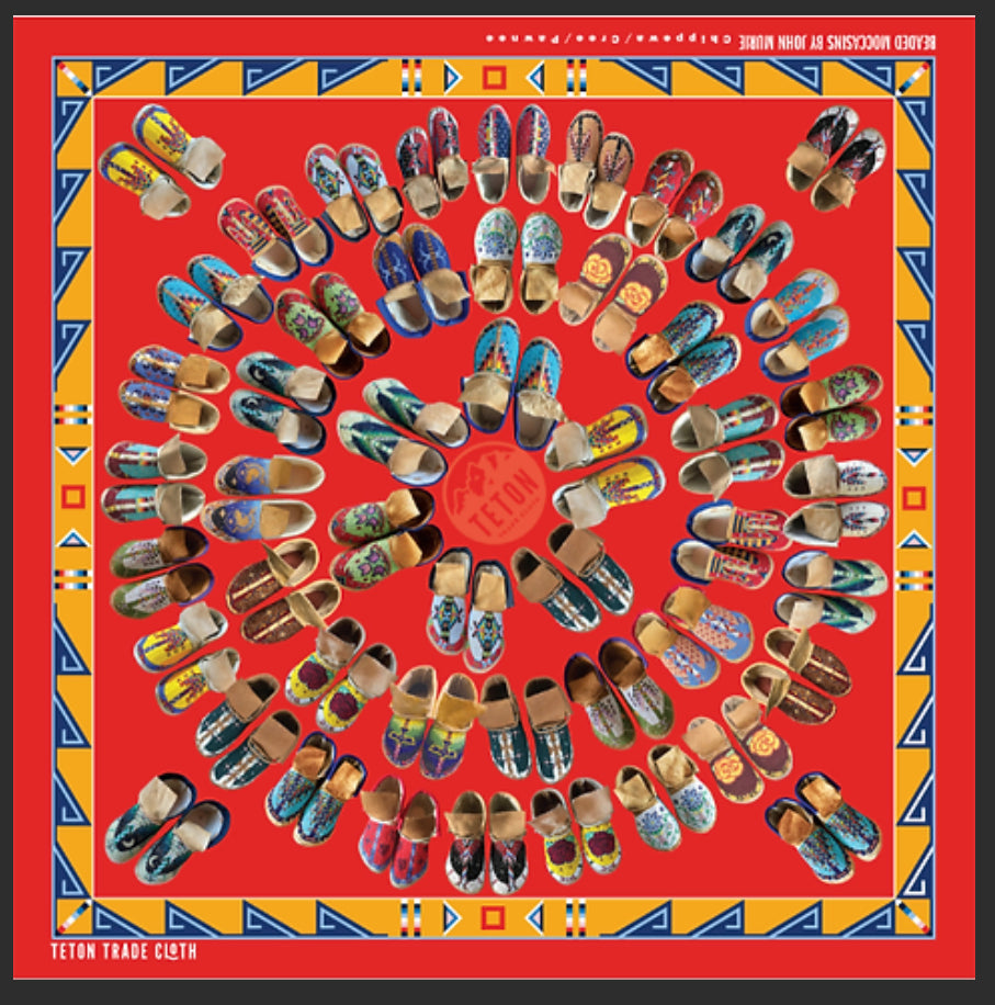 John Murie Designed Satin Scarf