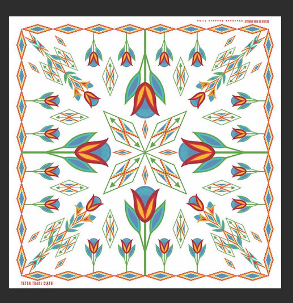 Kira Murillo Designed Satin Scarf/Cotton Bandana