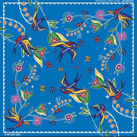 Nicole Bandit Grey Designed Satin Scarf