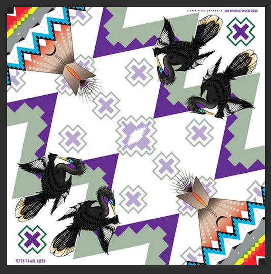 Marion Mike Designed Satin Scarf