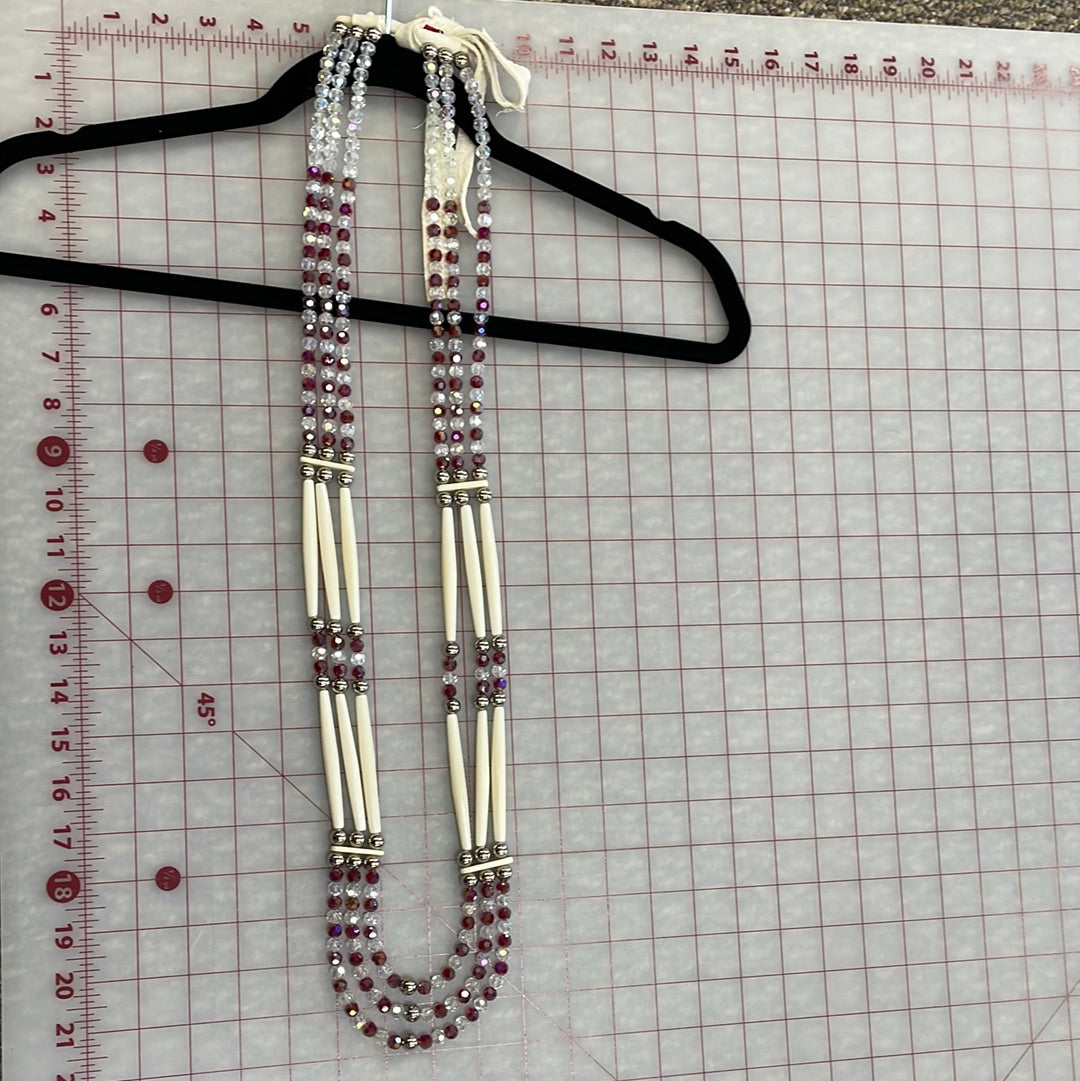 Red Women’s Hang Down Necklace
