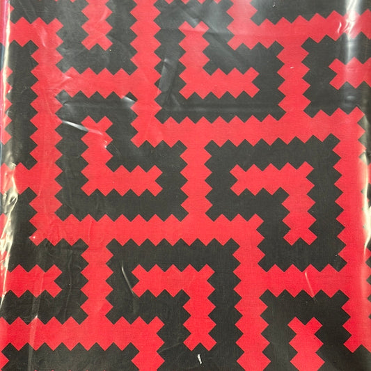 Kenny Glass Designed  Cotton Fabric 2 Yrds