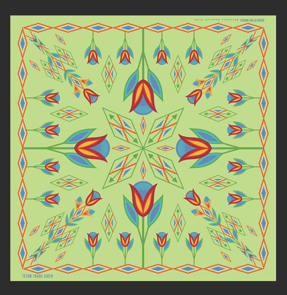Kira Murillo Designed Satin Scarf/Cotton Bandana