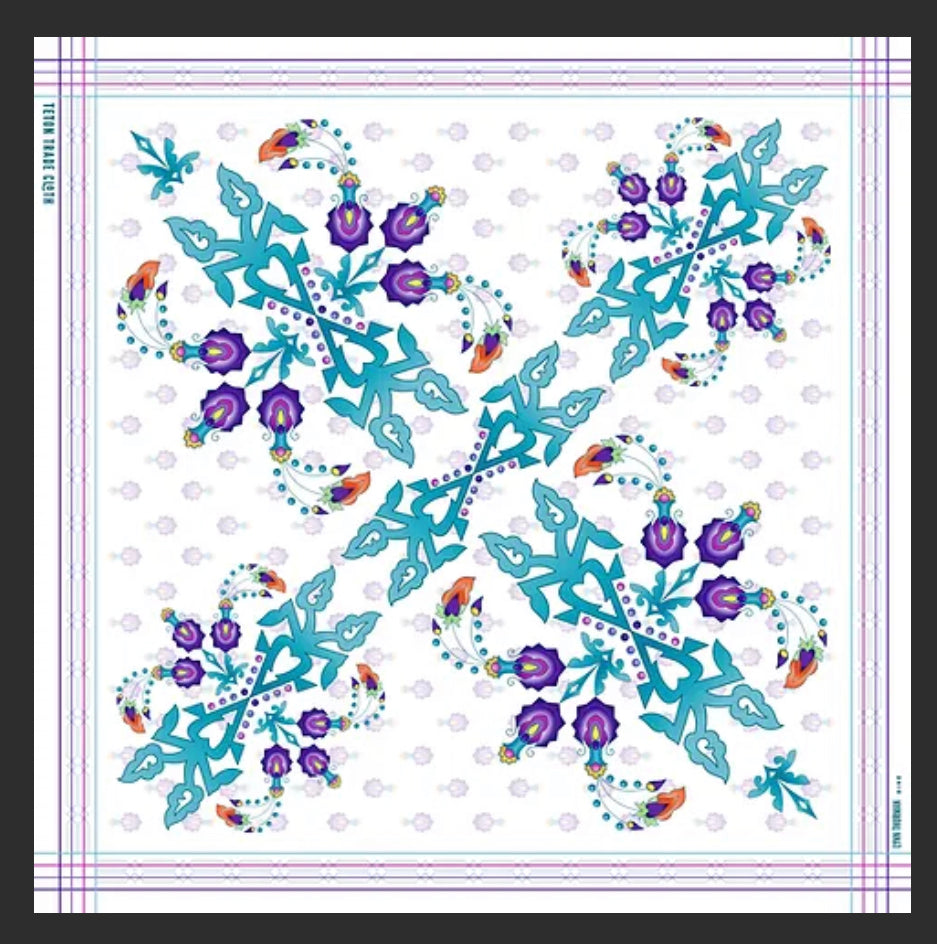 Sophia Lynn Thurman Designed Satin Scarf PP