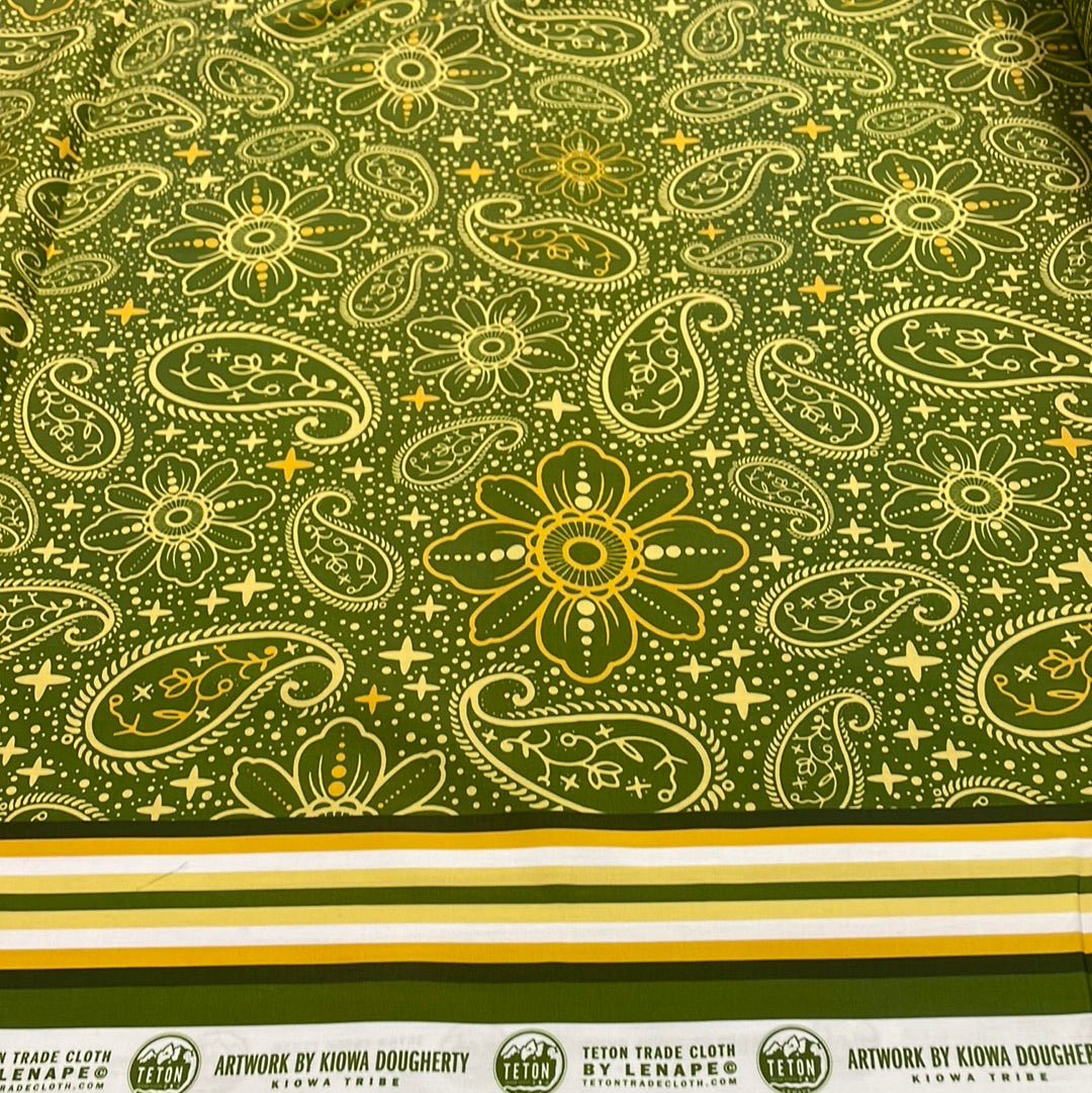 Kiowa Dougherty, Kiowa Tribe Designed Cotton Fabric