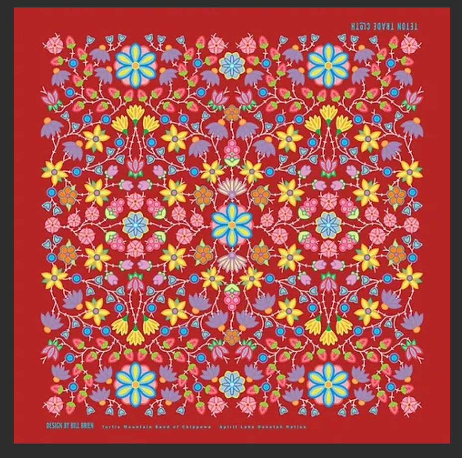 Teton Brand Bill Brien Designed Satin Scarf