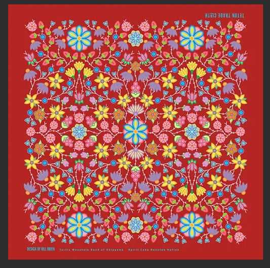 Bill Brien Designed Satin Scarf
