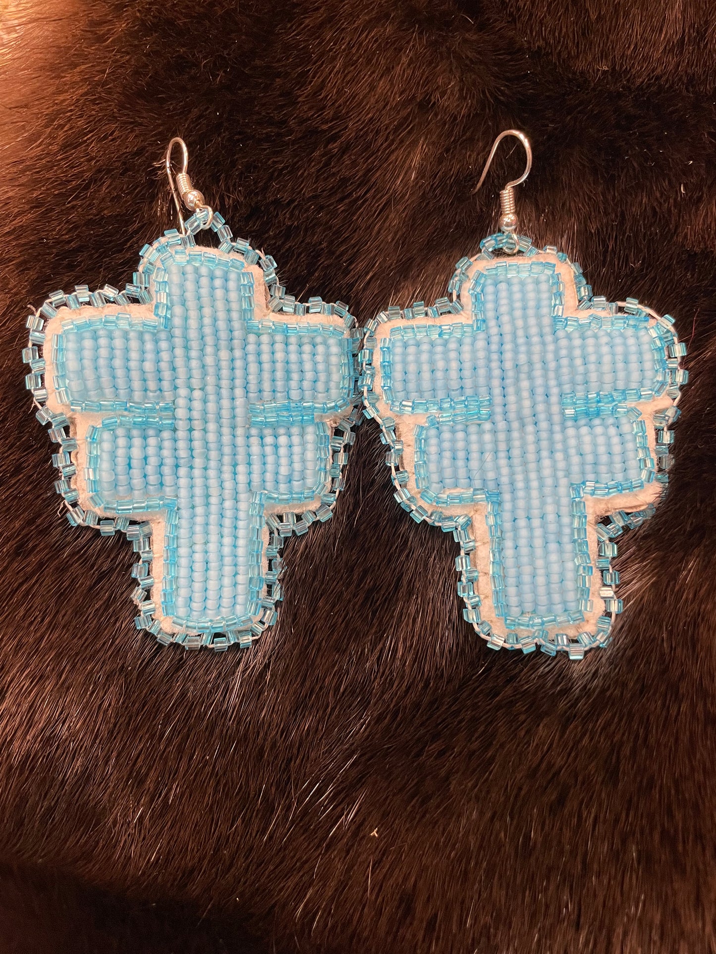 Black light Geometric Dragonfly Earrings