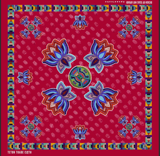 Elias Not Afraid Designed Satin Scarfs