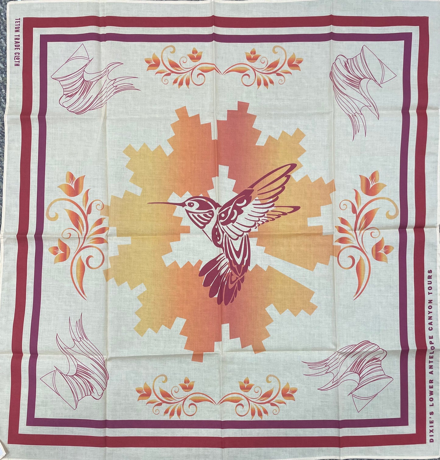 Dixie’s Lower Antelope Canyon Tours Cotton Bandana