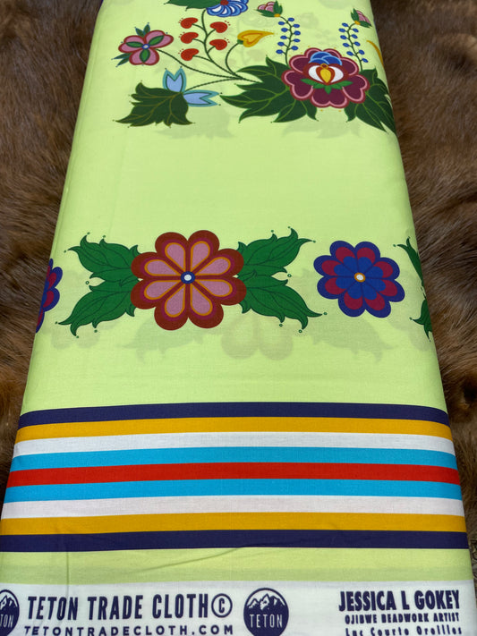 Jessica L. Gokey, Forest County Potowatomi Designed Cotton Fabric