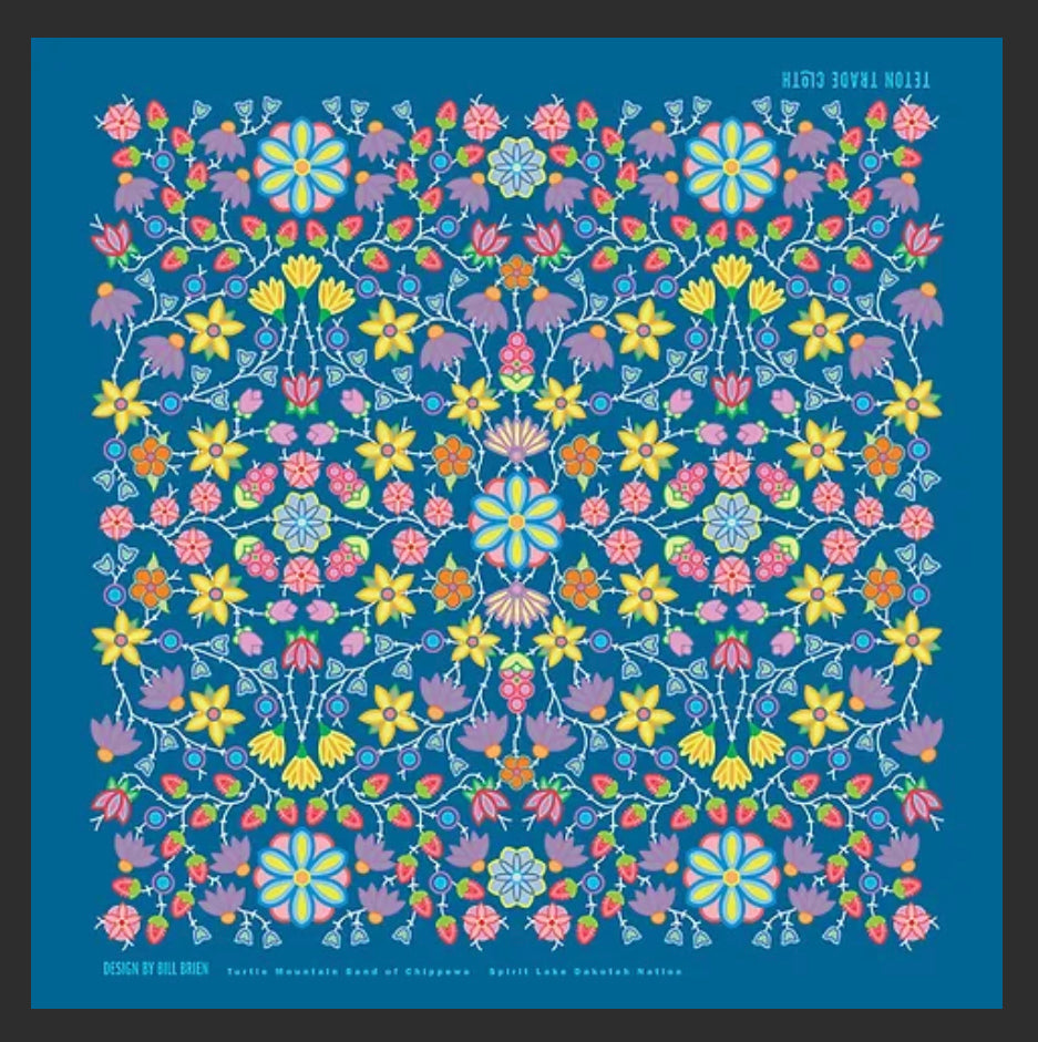 Teton Brand Bill Brien Designed Satin Scarf