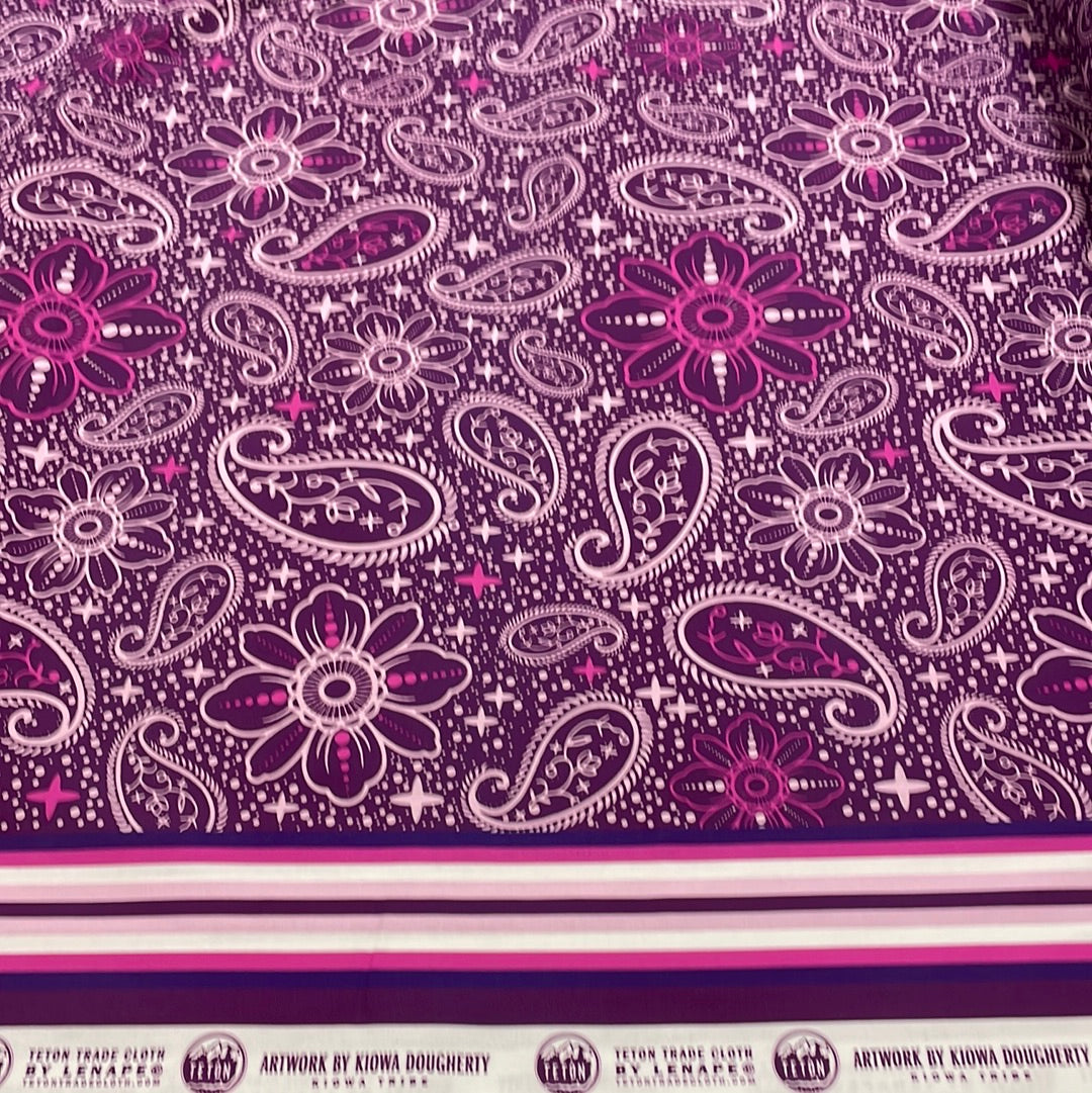 Kiowa Dougherty, Kiowa Tribe Designed Cotton Fabric