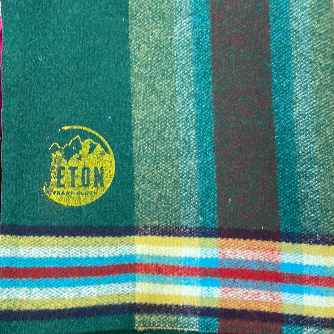 Ten Band Four Way Blanket Spring Green