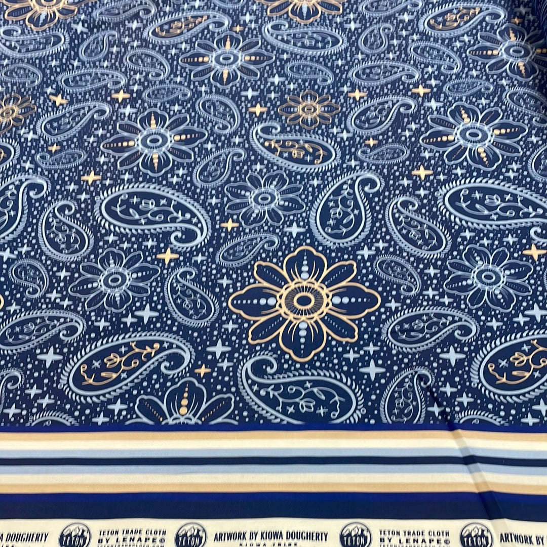 Kiowa Dougherty, Kiowa Tribe Designed Cotton Fabric