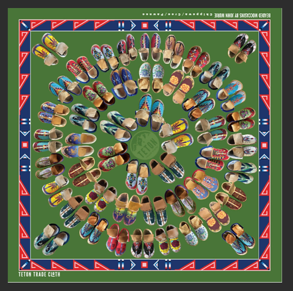 John Murie Designed Satin Scarf